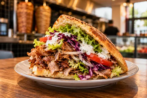 Döner im Brot, Kalb