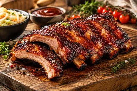 Spareribs-Teller