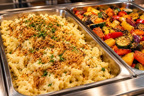Käsespätzle mit Röstzwiebeln