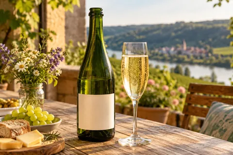 Secco vom Weingut, Perlwein mit zugesetzter Kohlensäure